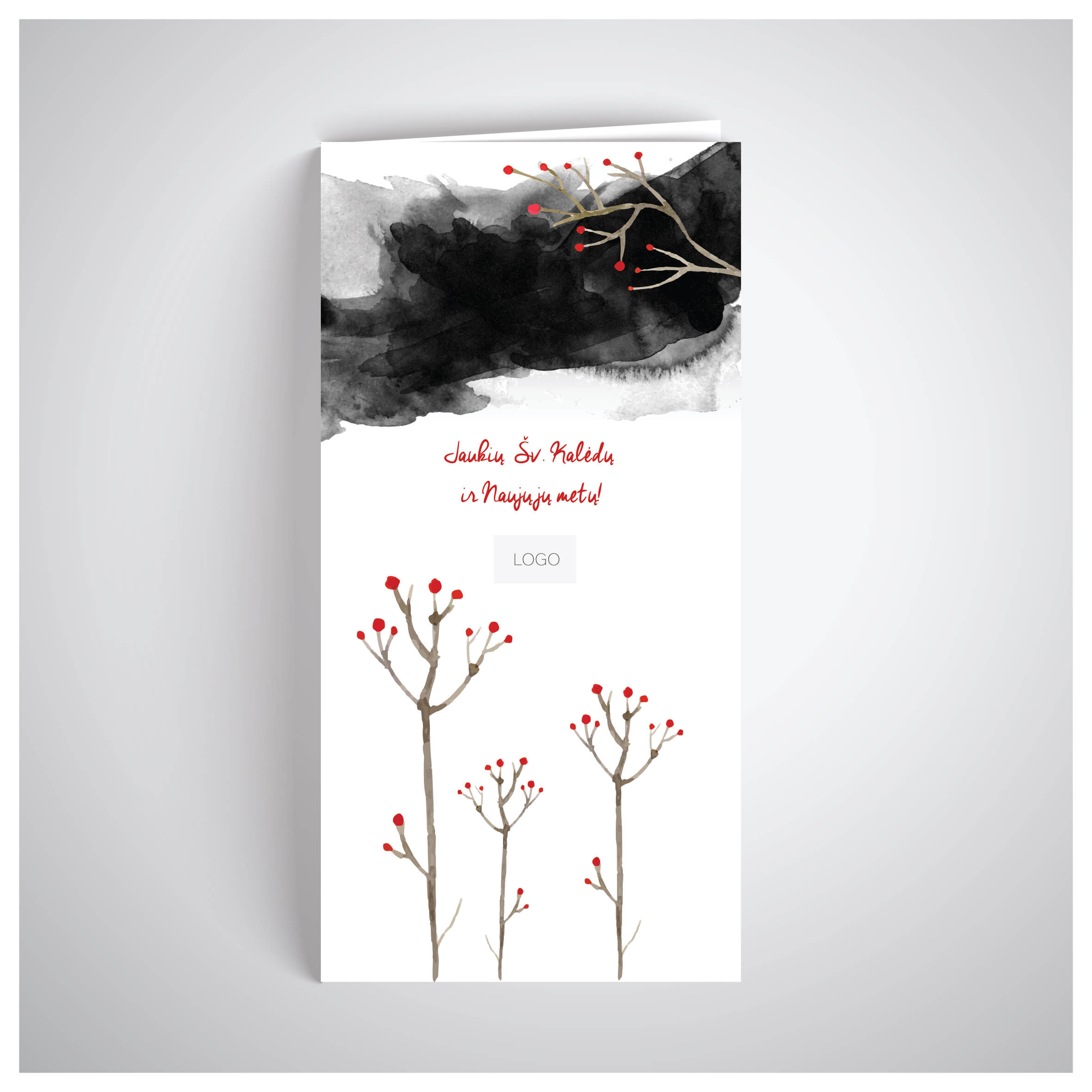 Christmas card UV10