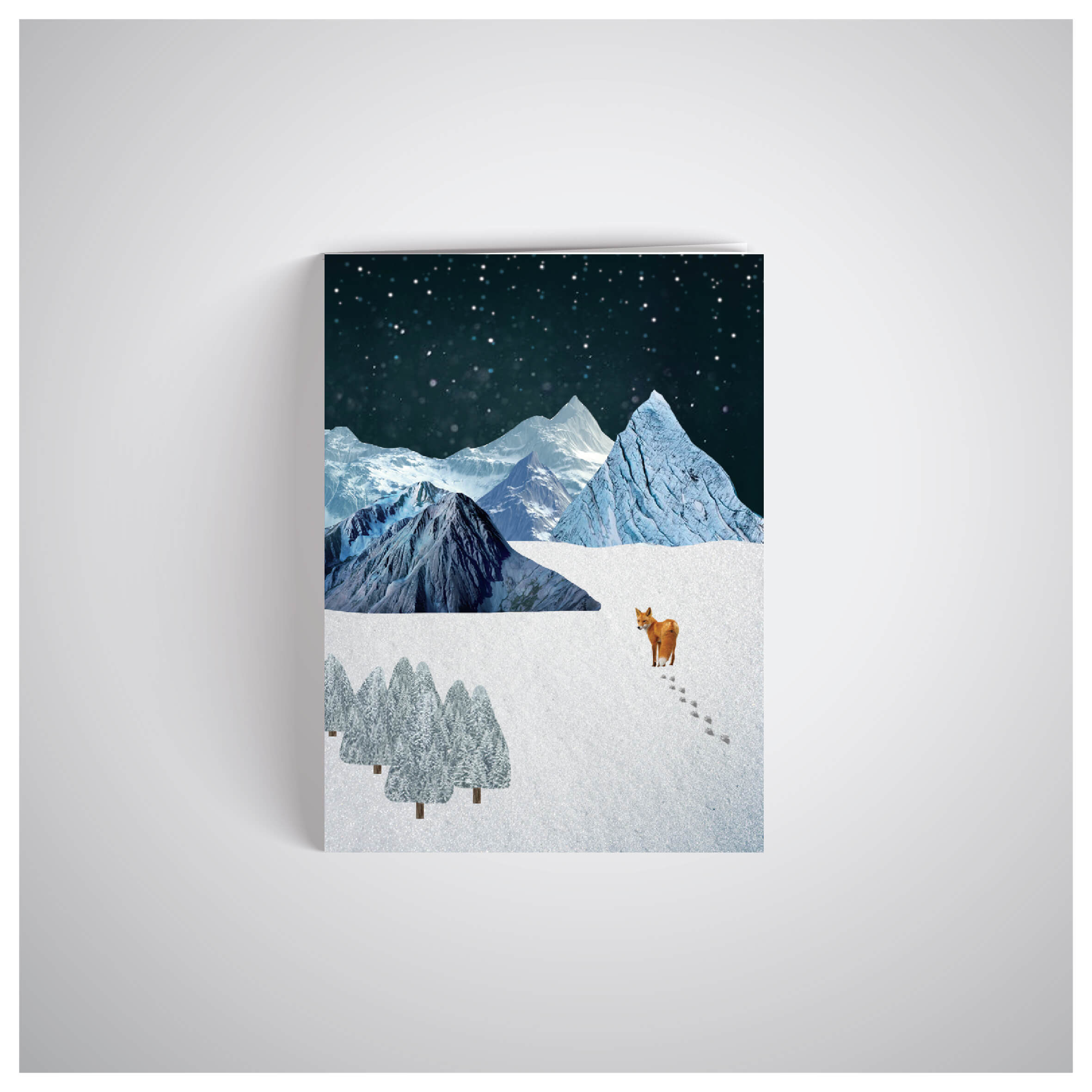 Christmas card UV15