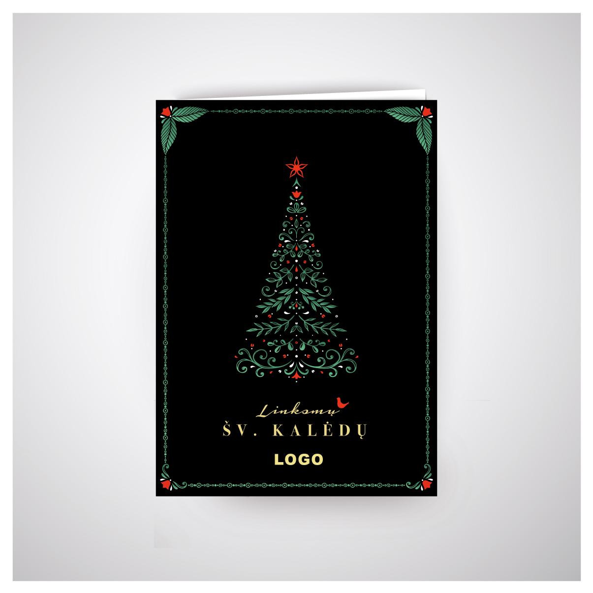 Christmas card UZ01