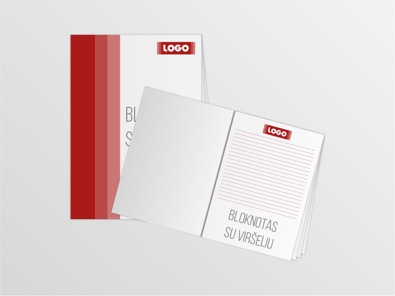 Klijuoti bloknotai 4+0