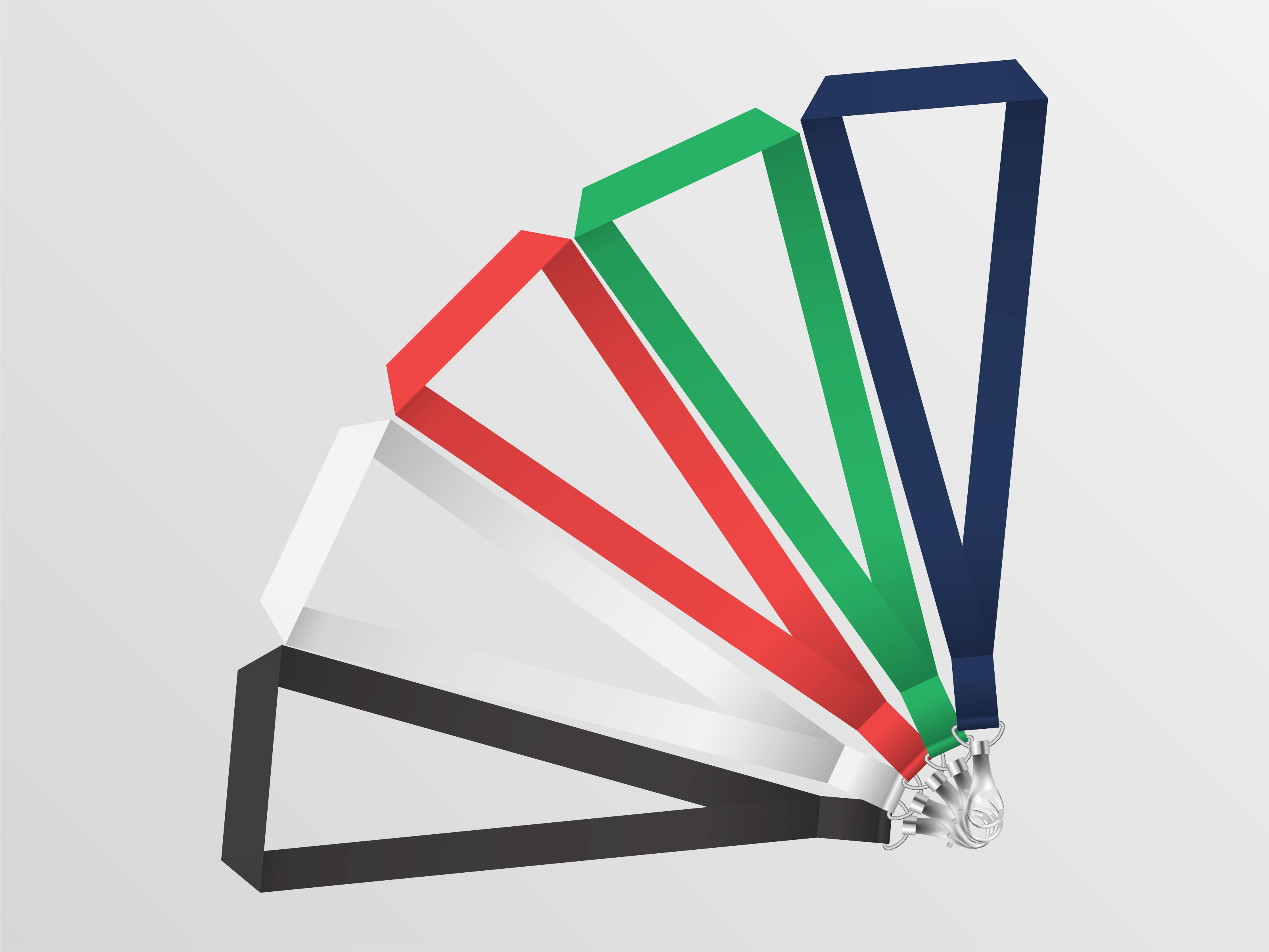 Lanyards without print