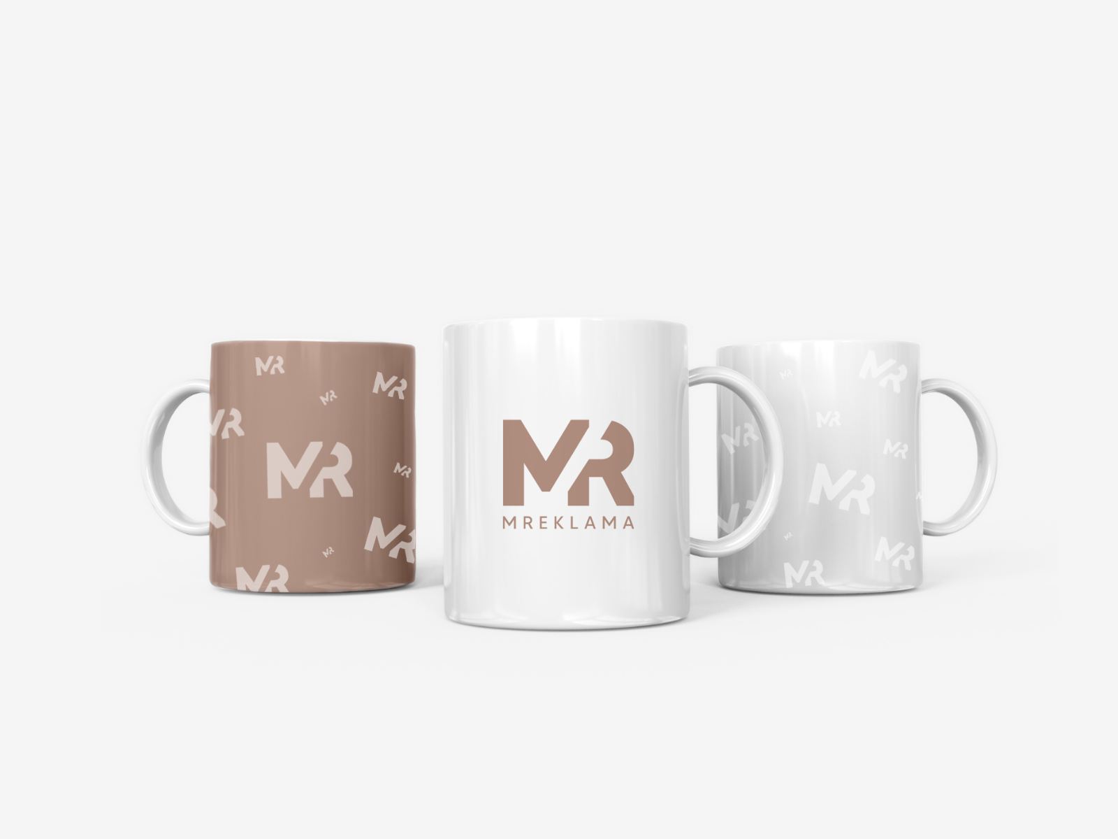 Ceramic mugs with logo