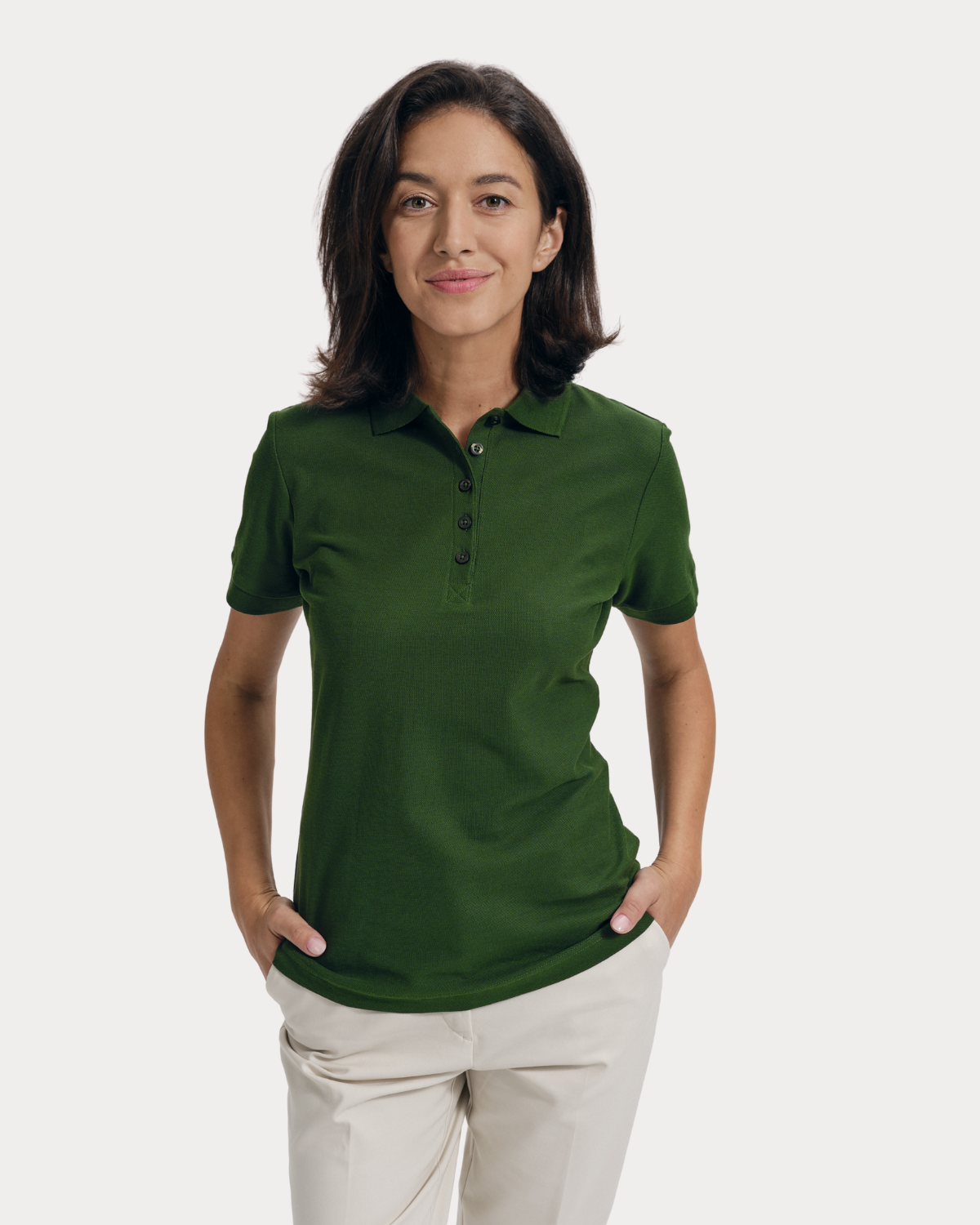 Moteriški polo marškinėliai