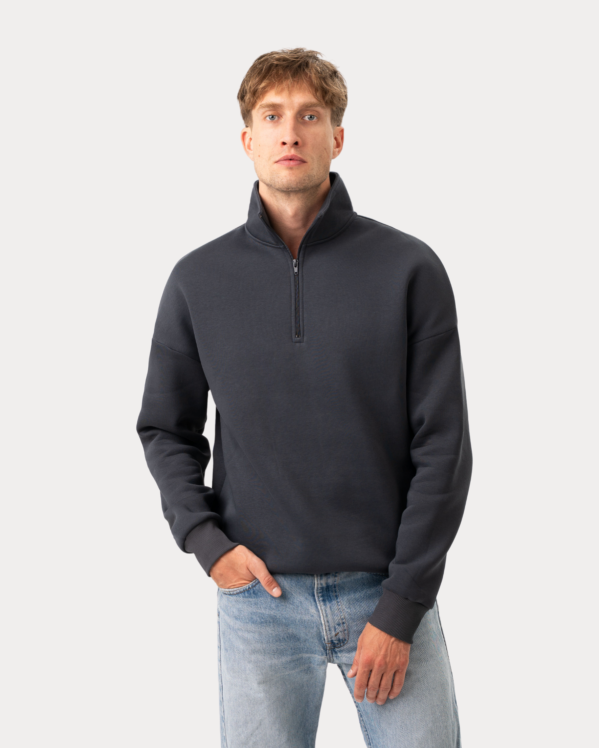 Quarter-zip sweatshirt