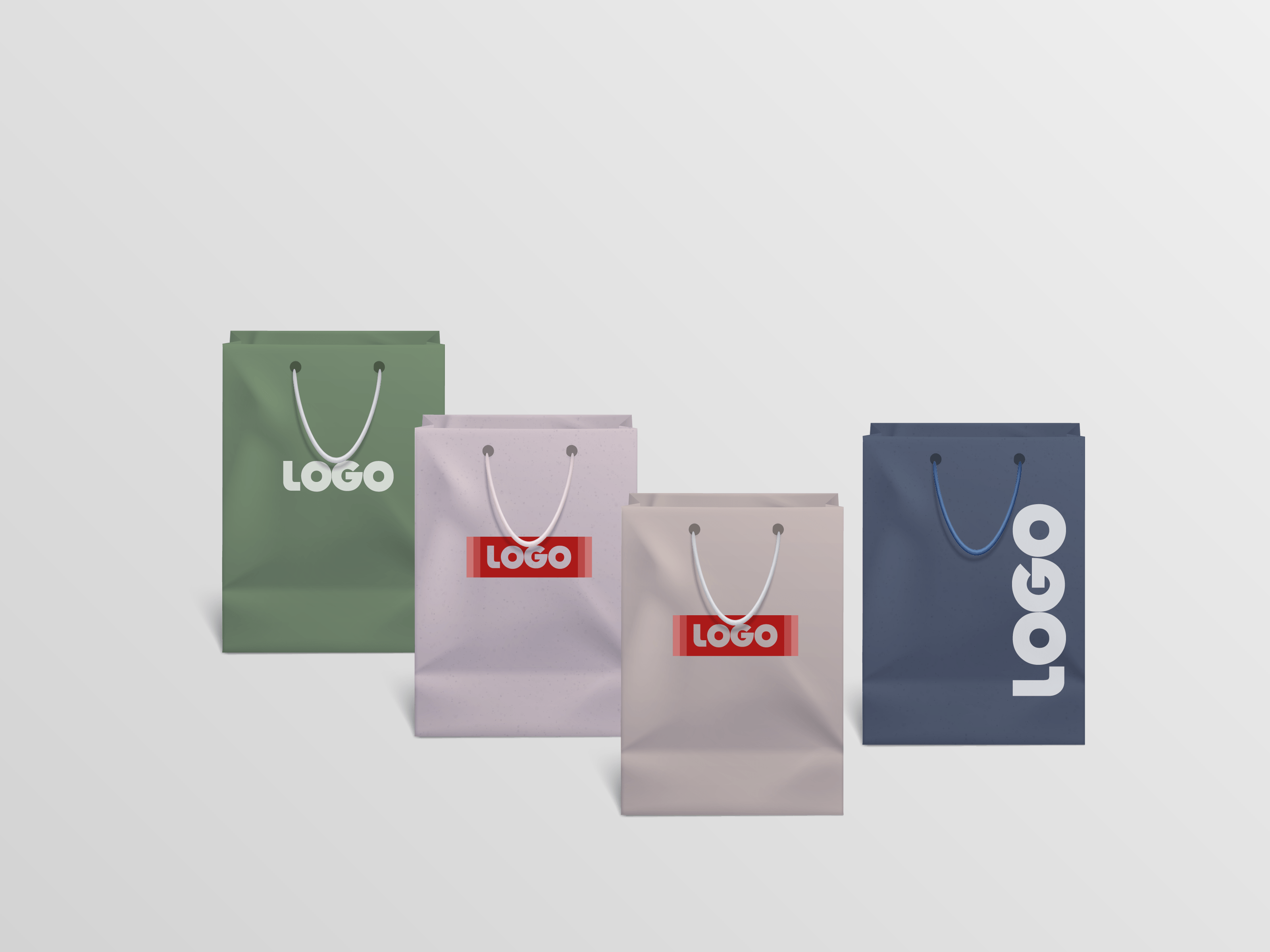 Small decorative bags (80x60x110mm)