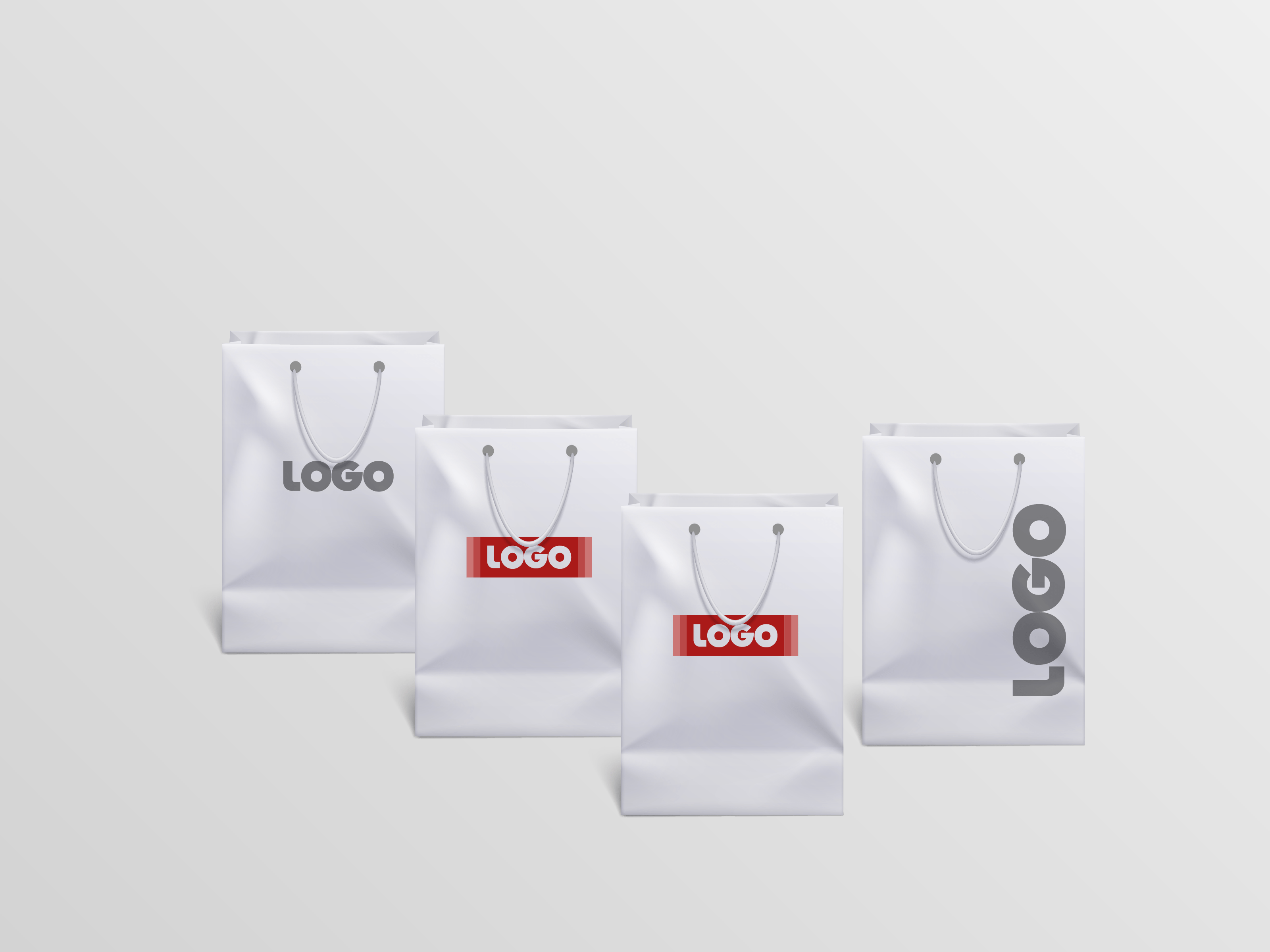 Small laminated bags (80x60x110mm)