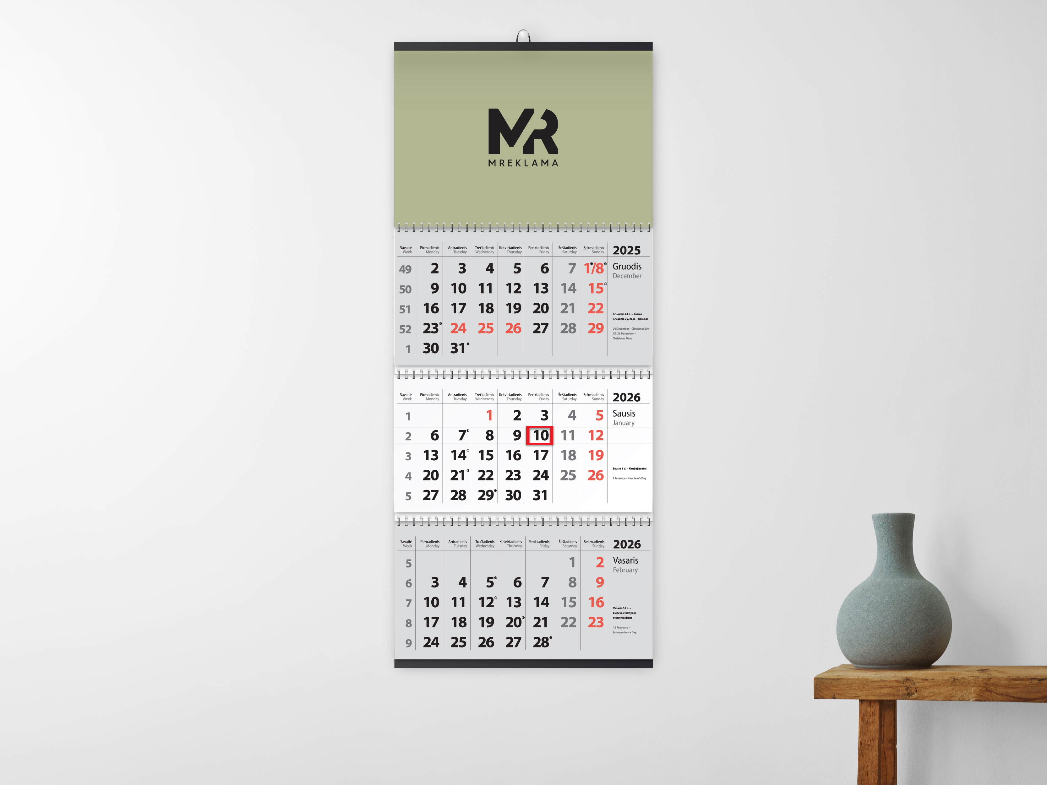 Be reklaminio intarpo apačioje