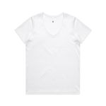 Wo's Maple V Neck Tee 4023