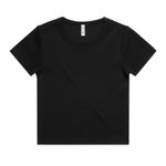 Wo's Organic Rib Tee 4092G