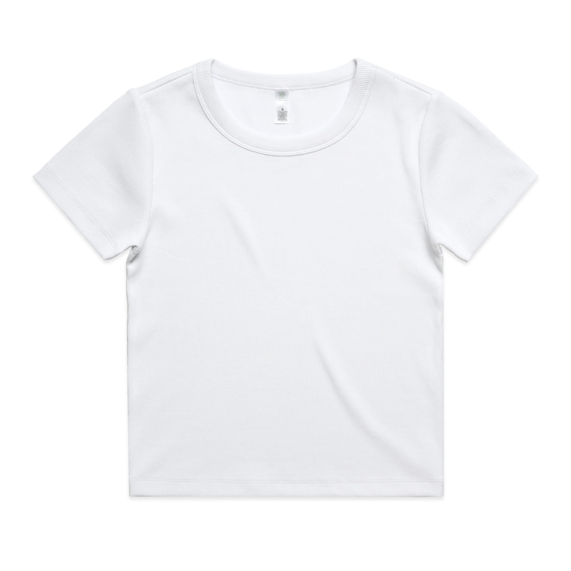 Wo's Organic Rib Tee 4092G