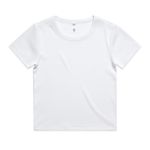 Wo's Organic Rib Tee 4092G