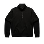 Wo's Stencil Half Zip Crew 4125