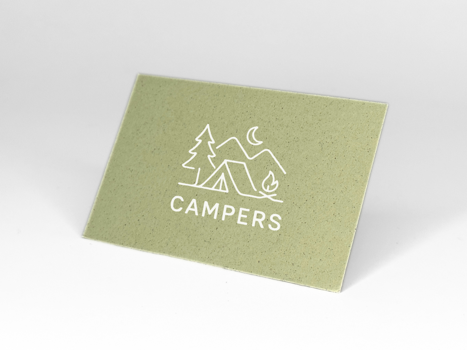 Vizitinės kortelės iš perdirbto popieriaus CRUSH