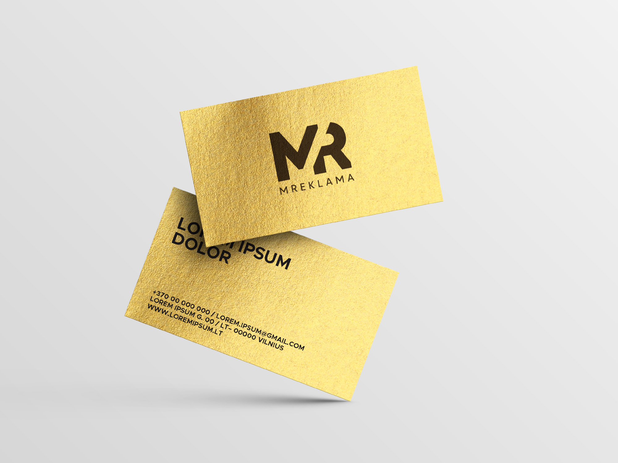 Decorative business cards 1