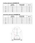 Women's full-zip sweatshirt with hood 4