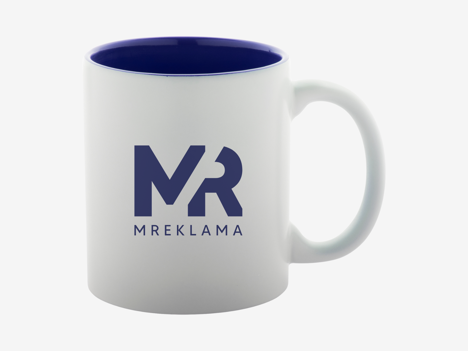 Tamsiai mėlyna ir balta-r