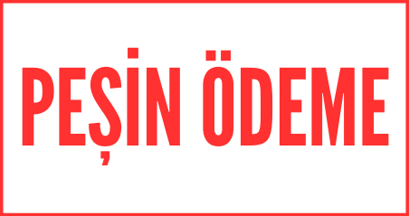 Peşin Ödeme