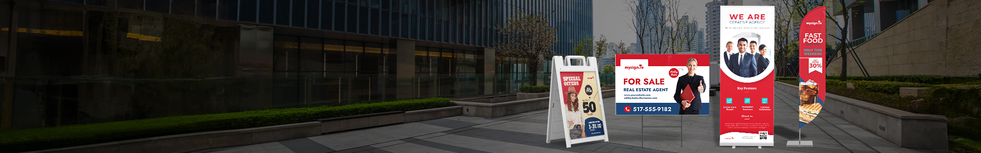 Signs, Banners & Flags