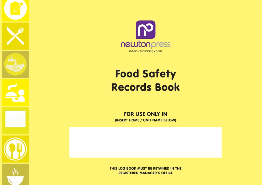 NP Care Home Book -Food Safety Record