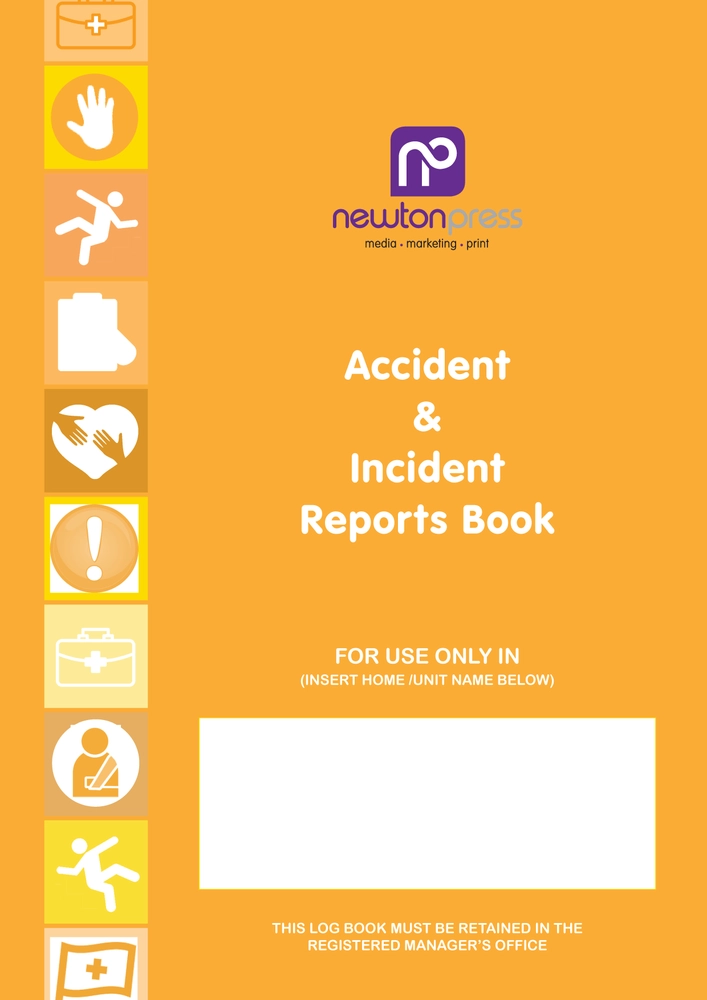 NP Care Home Book - Accident & Incident Report Books