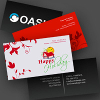 Cartes de visite standard