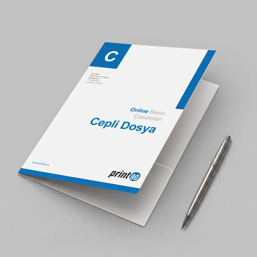 Cepli Dosya Baskısı - Kurumsal Sunum Dosyası