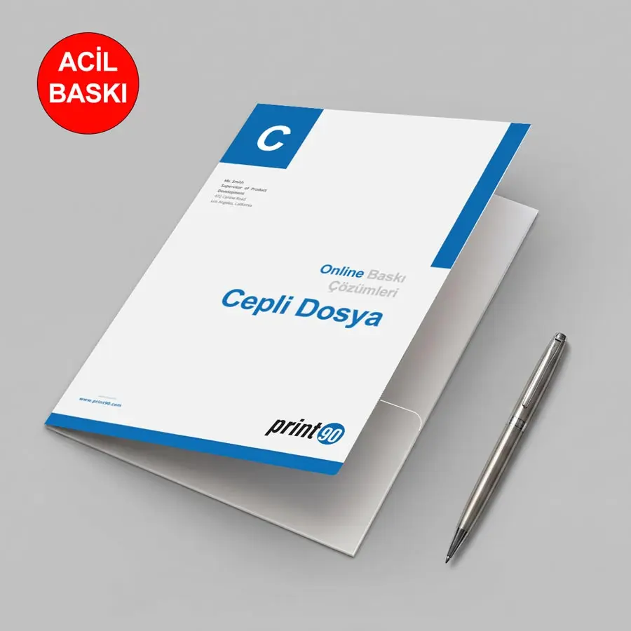 Acil Cepli Dosya (Az Adetli & Hızlı Teslimat)