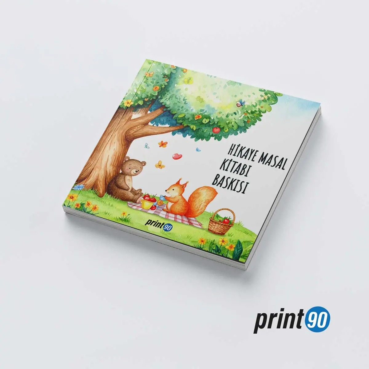 Hikaye ve Masal Kitabı Baskısı (Amerikan Ciltli) Amerikan cilt hikaye masal kitabı baskısı - online kitap baskı | print90
