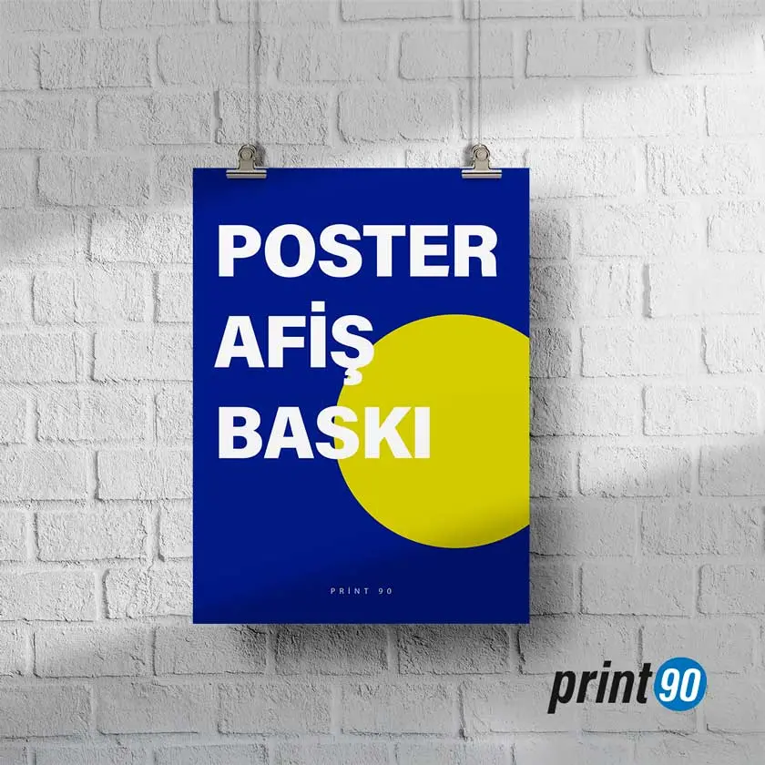 Afiş Poster Baskı