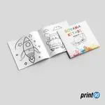 Çocuklar İçin Boyama Kitabı Baskısı