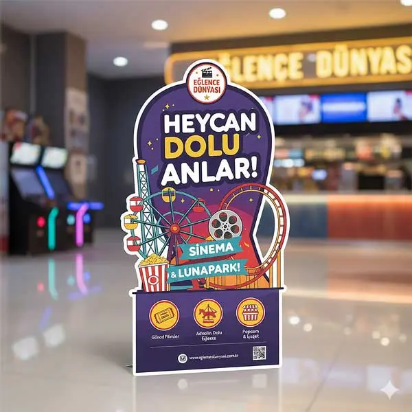 Özel Dekupe Kesim Display Banner