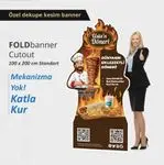 Özel Dekupe Kesim Display Banner