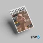 Dergi Baskı Tel Dikiş Ciltli