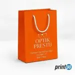 Optik & Gözlükçü Karton Çantas