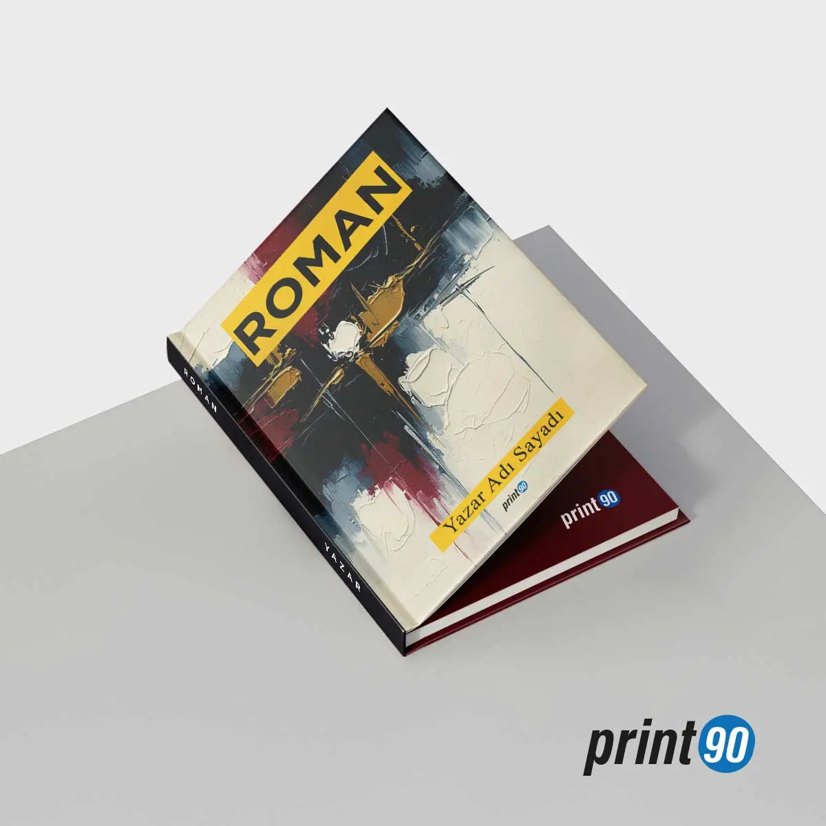 Profesyonel Sert Kapaklı Kitap Baskısı - Sıvama Cilt