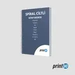 Spiral Ciltli Kitap Baskısı
