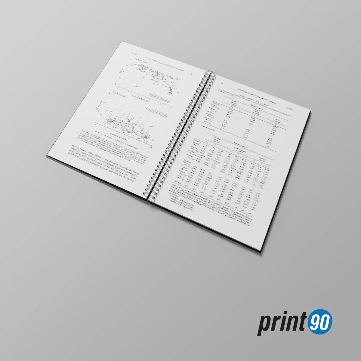 Spiral Ciltli Kitap Baskısı