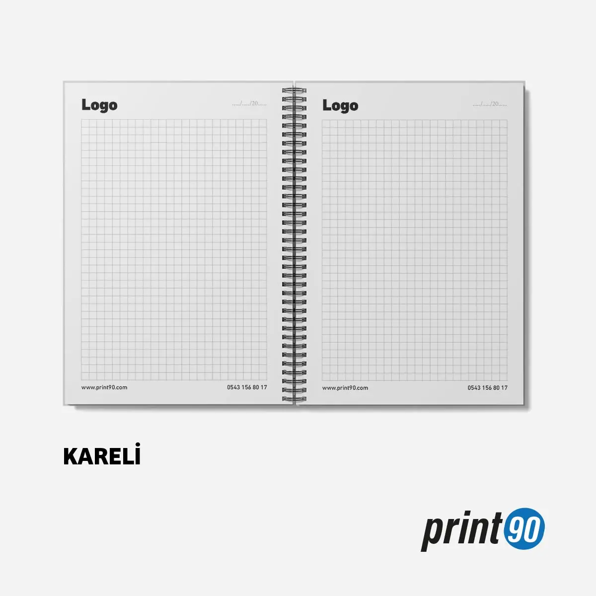 Kurum Logolu Promosyon Kareli