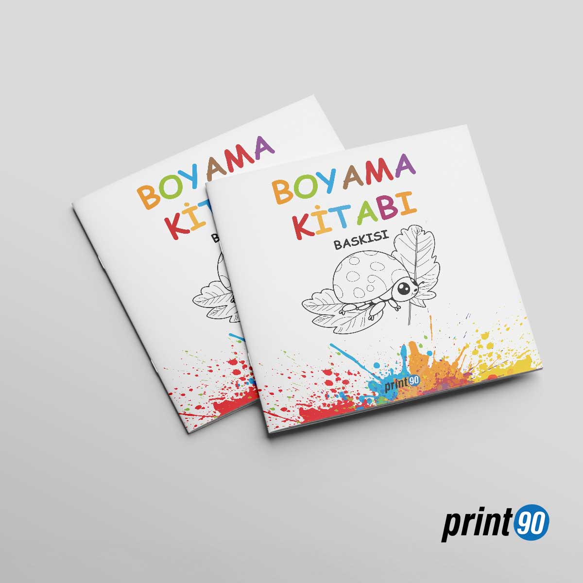 Çocuklar İçin Boyama Kitabı Baskısı