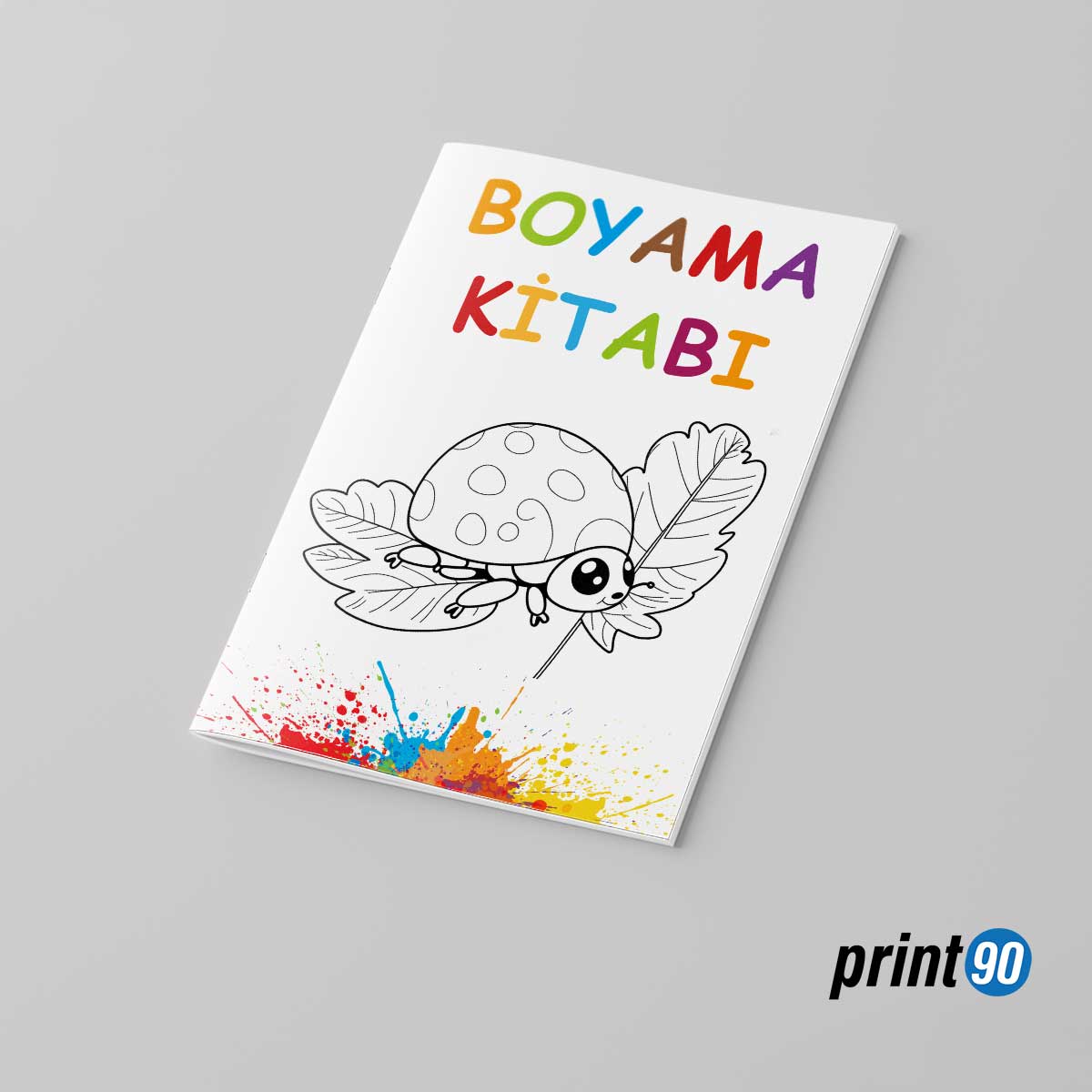 Çocuklar İçin Boyama Kitabı Baskısı