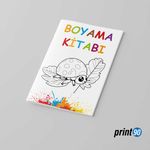 Çocuklar İçin Boyama Kitabı Baskısı