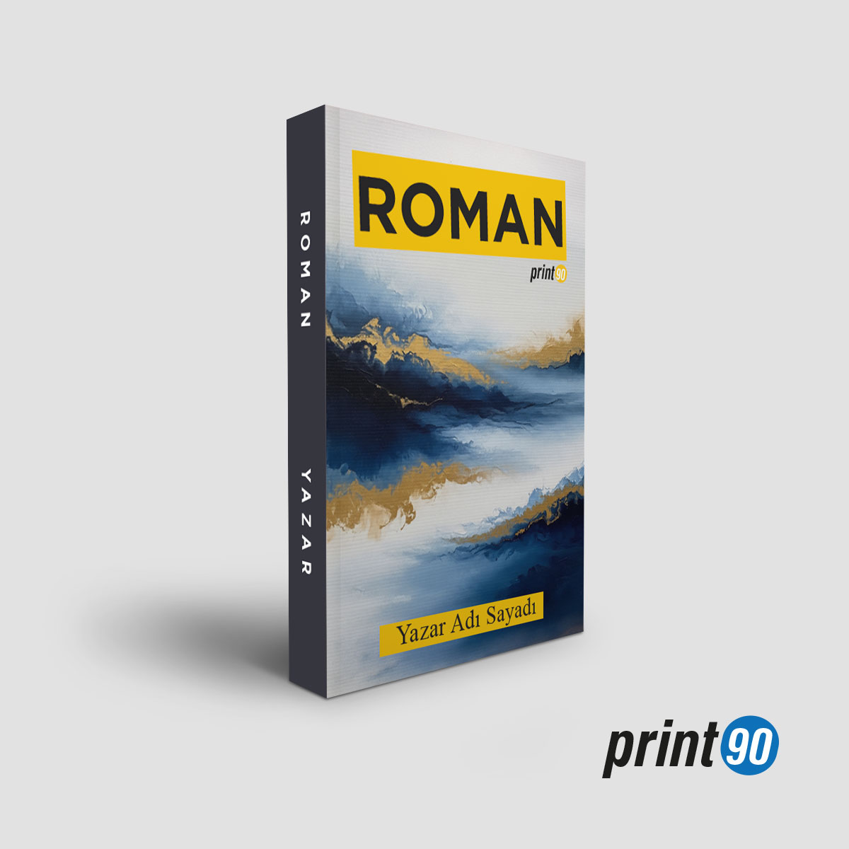 Amerikan Ciltli Roman Baskısı Örneği