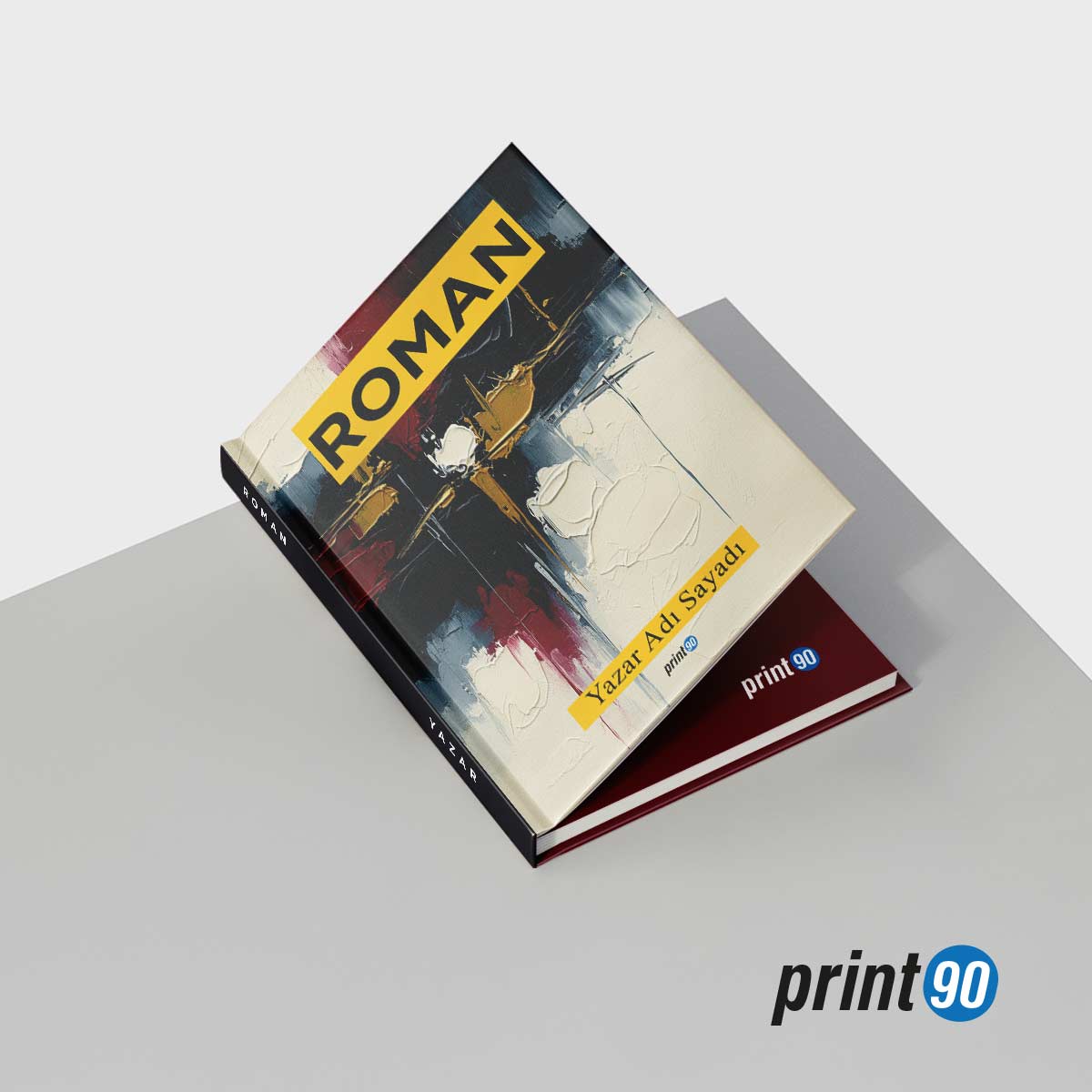 Profesyonel Sert Kapaklı Kitap Baskısı - Sıvama Cilt