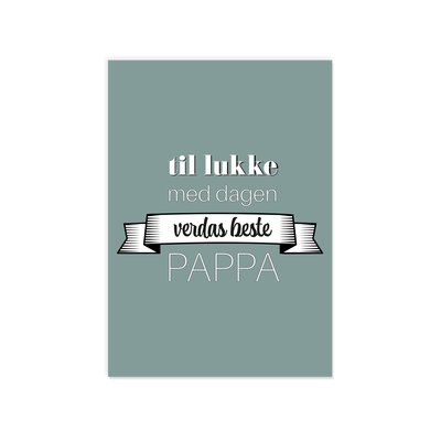 Verdas beste pappa Verdas beste pappa