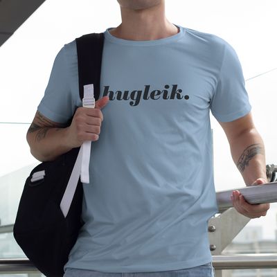 Dus blå t-skjorte Tskjorte
