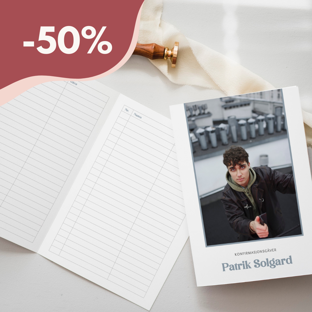 Konfirmasjon Gåveliste