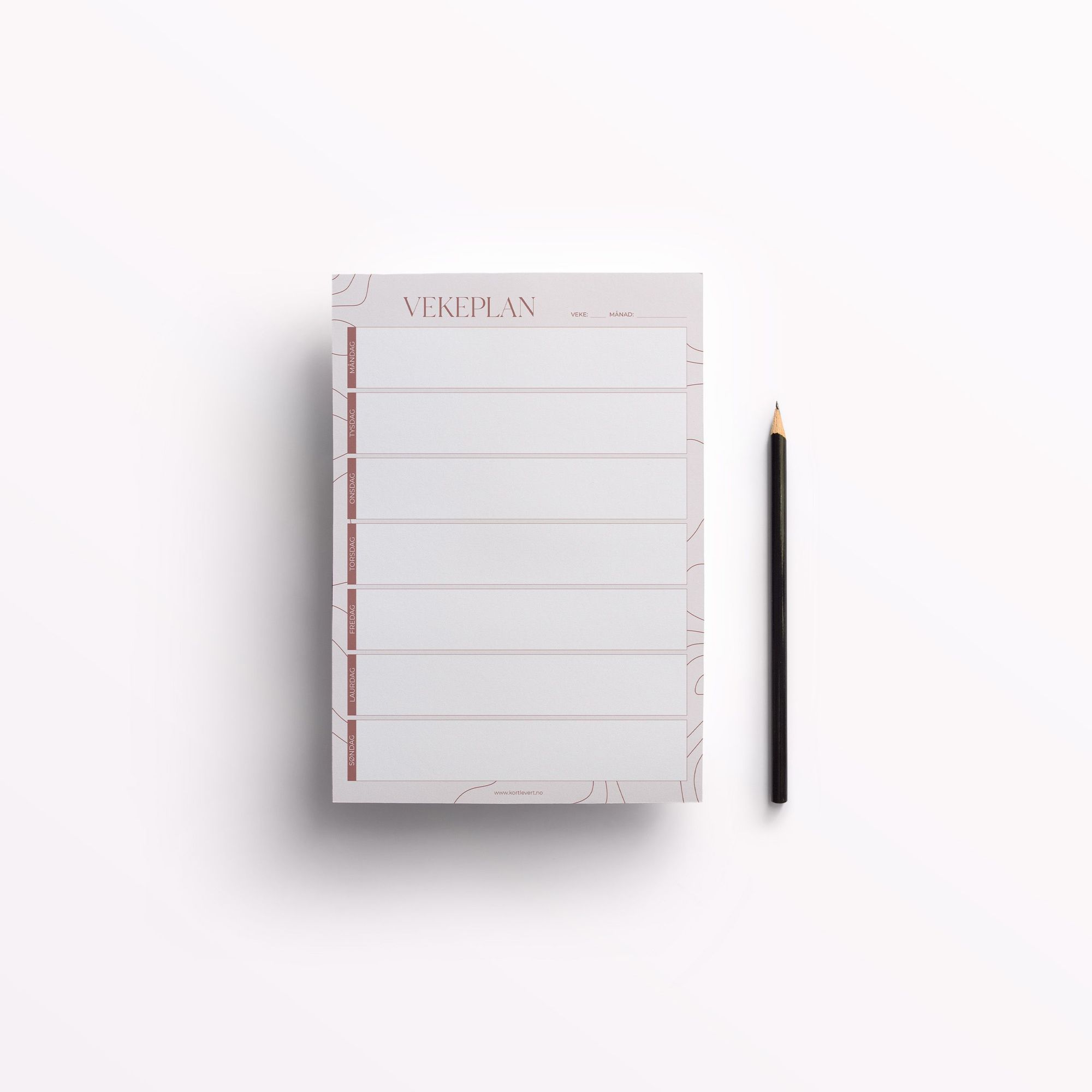 A5 vekeplan Feminin