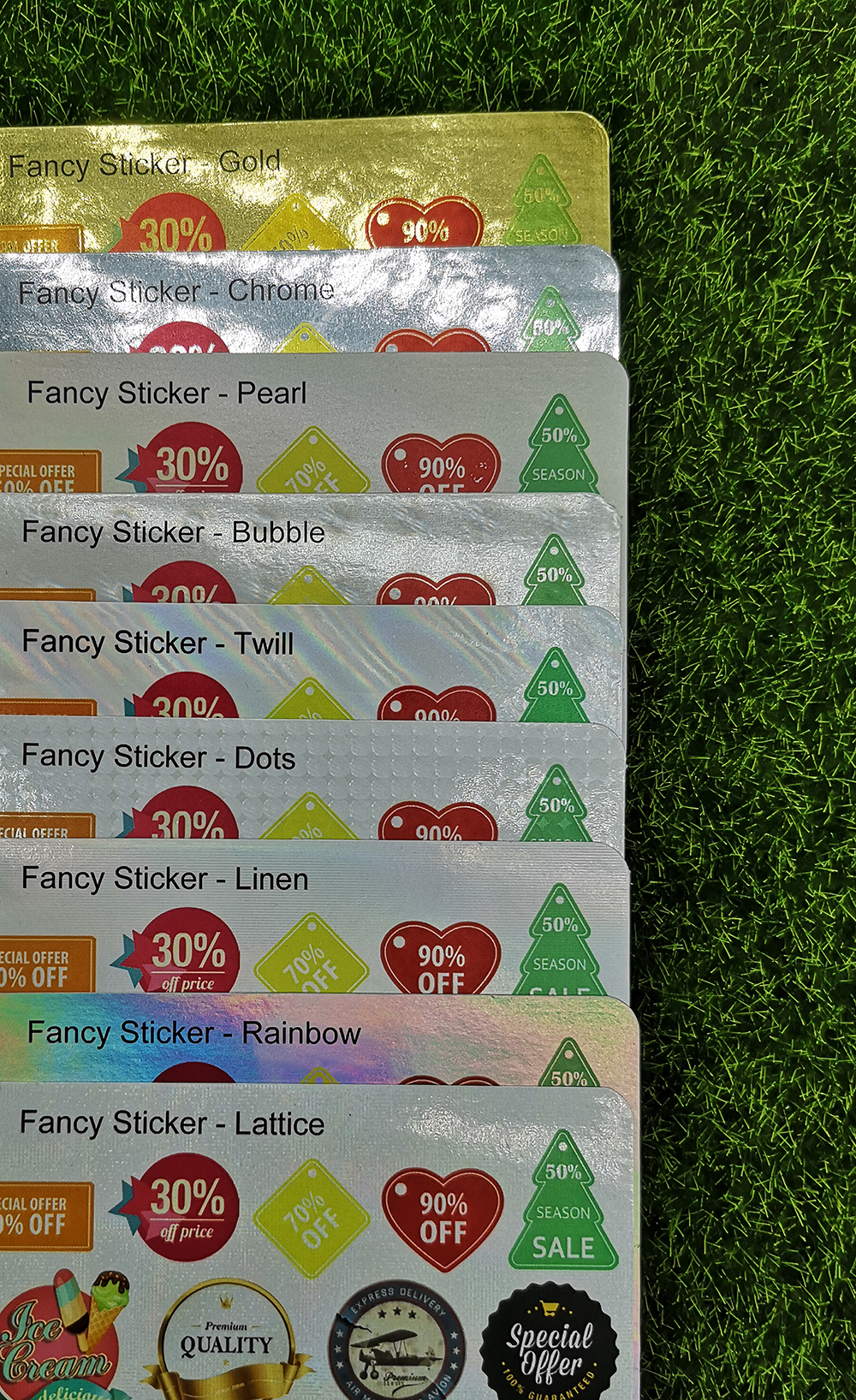 Custom Size Sticker Label Printing in Malaysia