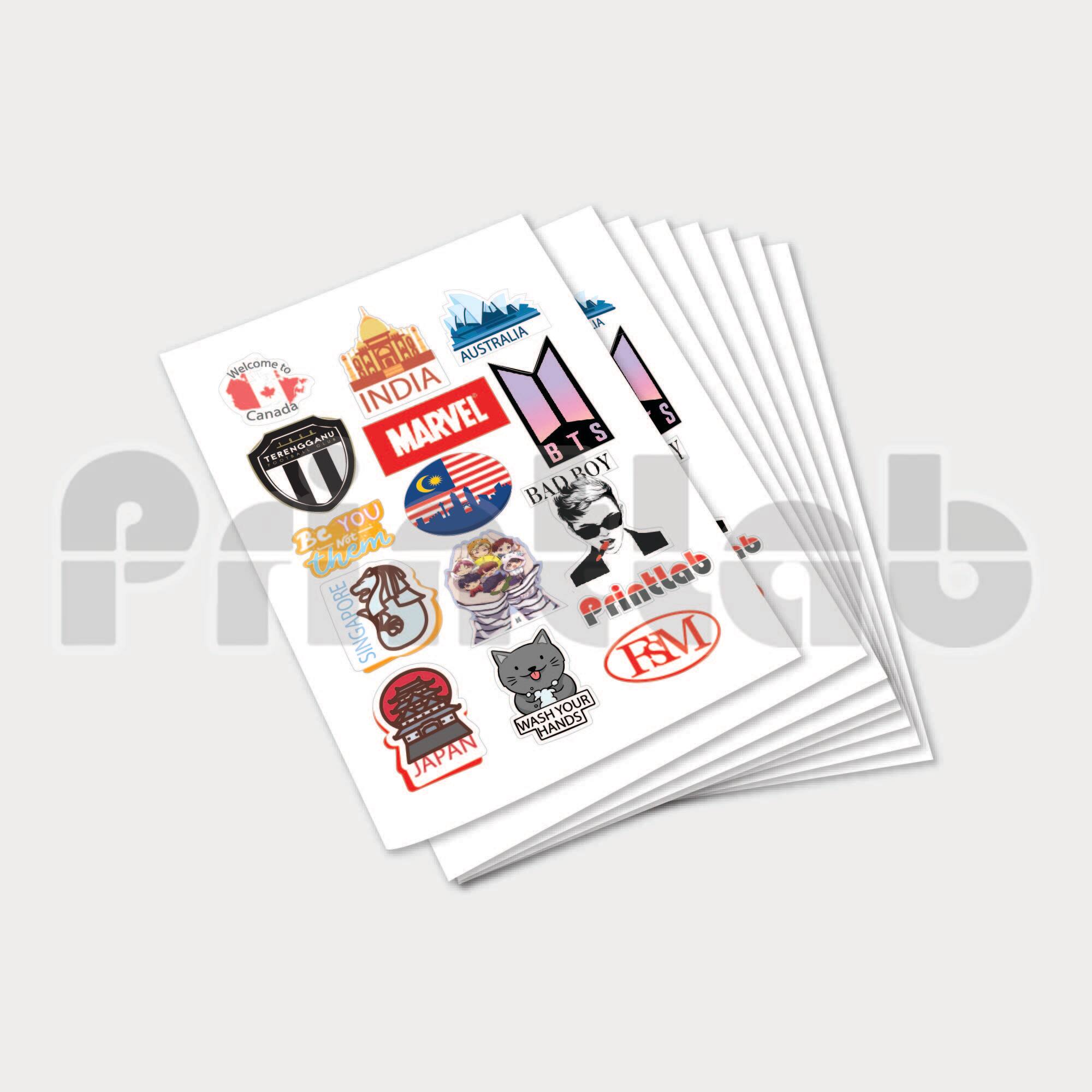 Stickers Types and Materials
