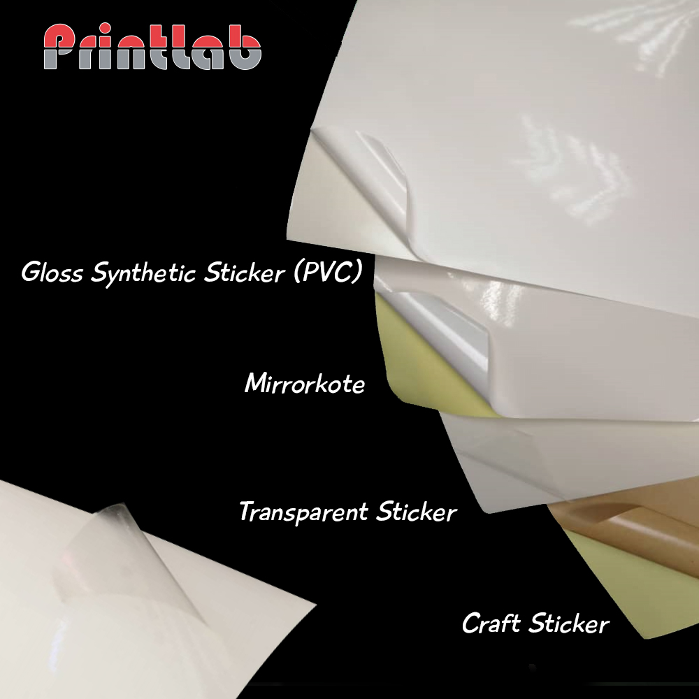 Custom Size Sticker Label Printing in Malaysia